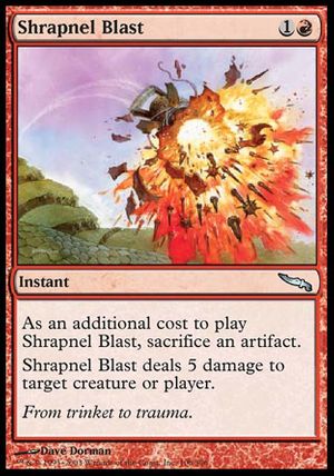 Shrapnel Blast (Mirrodin)