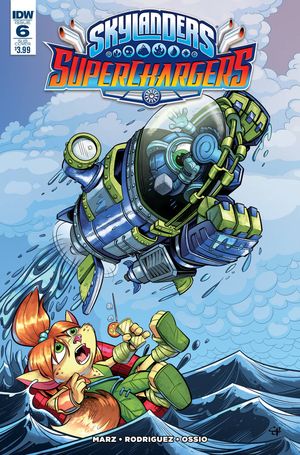 Skylanders Superchargers #6 (Subscription Variant)