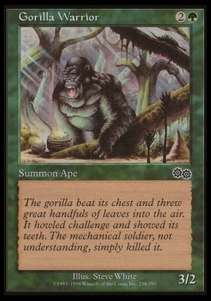 Gorilla Warrior (Urza's Saga)