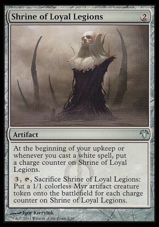 Shrine of Loyal Legions (Modern Event Deck) Trading Card