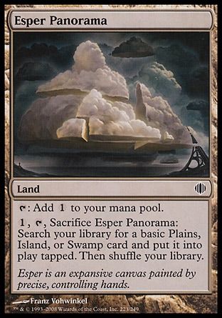 Esper Panorama (Shards of Alara) Trading Card