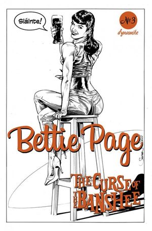 Bettie Page: The Curse of the Banshee #3 (Cover F 10 Copy Cover Mooney Pencil)