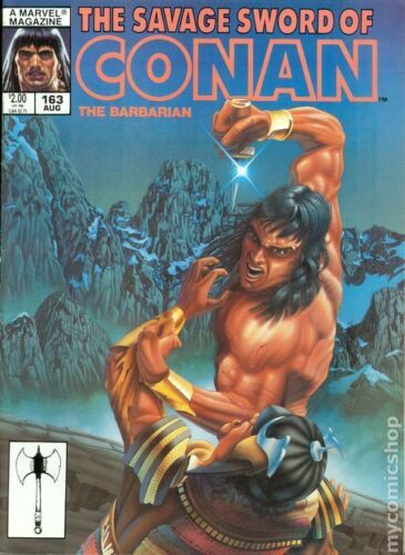 The Savage Sword of Conan #163 Comic