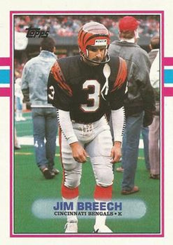 Jim Breech 1989 Topps #39