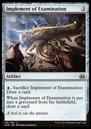 Implement of Examination (Aether Revolt) Trading Card