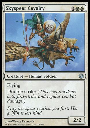 Skyspear Cavalry (Journey into Nyx) Trading Card