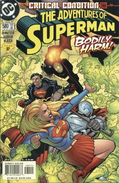 Adventures of Superman #580 Comic