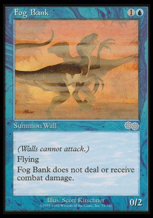 Fog Bank (Urza's Saga) Trading Card