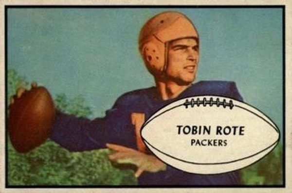 Tobin Rote 1953 Bowman #28