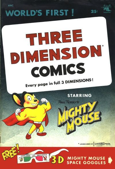 Three Dimension Comics #1a Comic