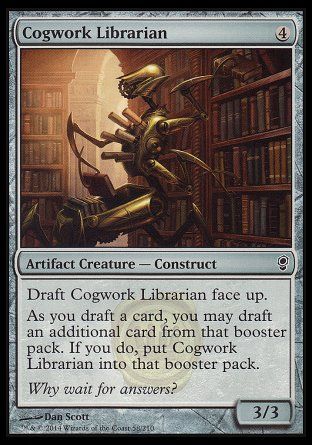 Cogwork Librarian (Conspiracy) Trading Card