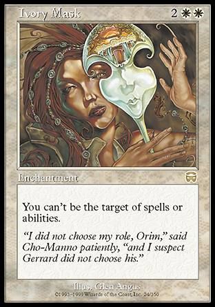 Ivory Mask (Mercadian Masques) Trading Card