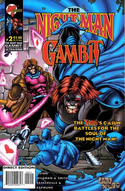 Night Man/Gambit #2 Comic