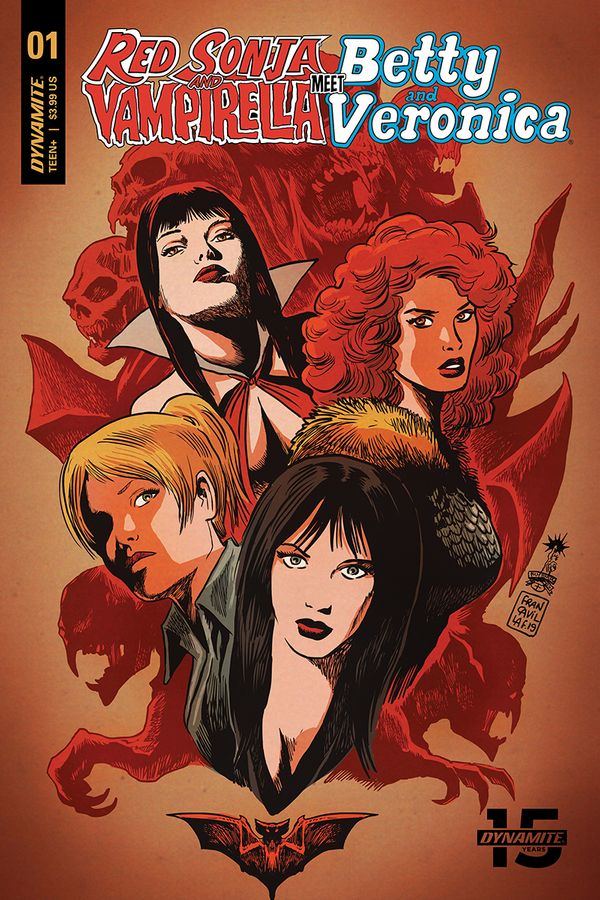 Red Sonja and Vampirella Meet Betty and Veronica  #1 (Cover B Francavilla)
