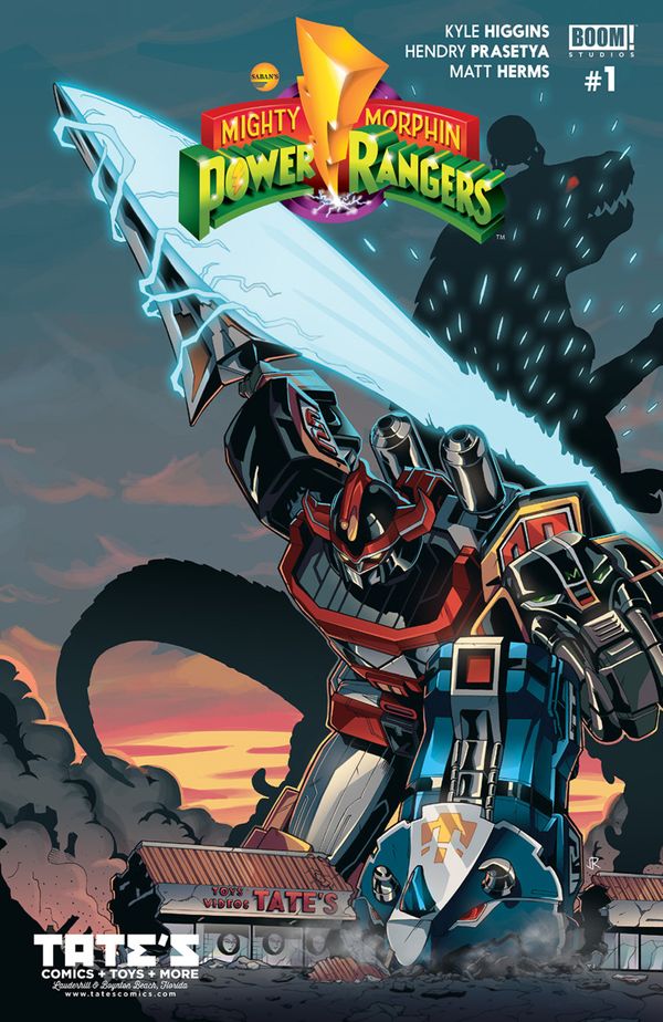 Mighty Morphin Power Rangers #1 (Tate's Comics Variant)