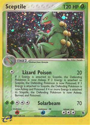 Sceptile (11/109) - Ruby & Sapphire