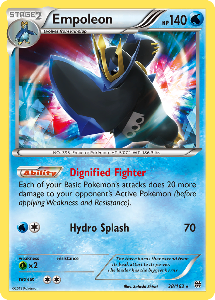 Empoleon (38/162) - BREAKthrough Pokémon Card