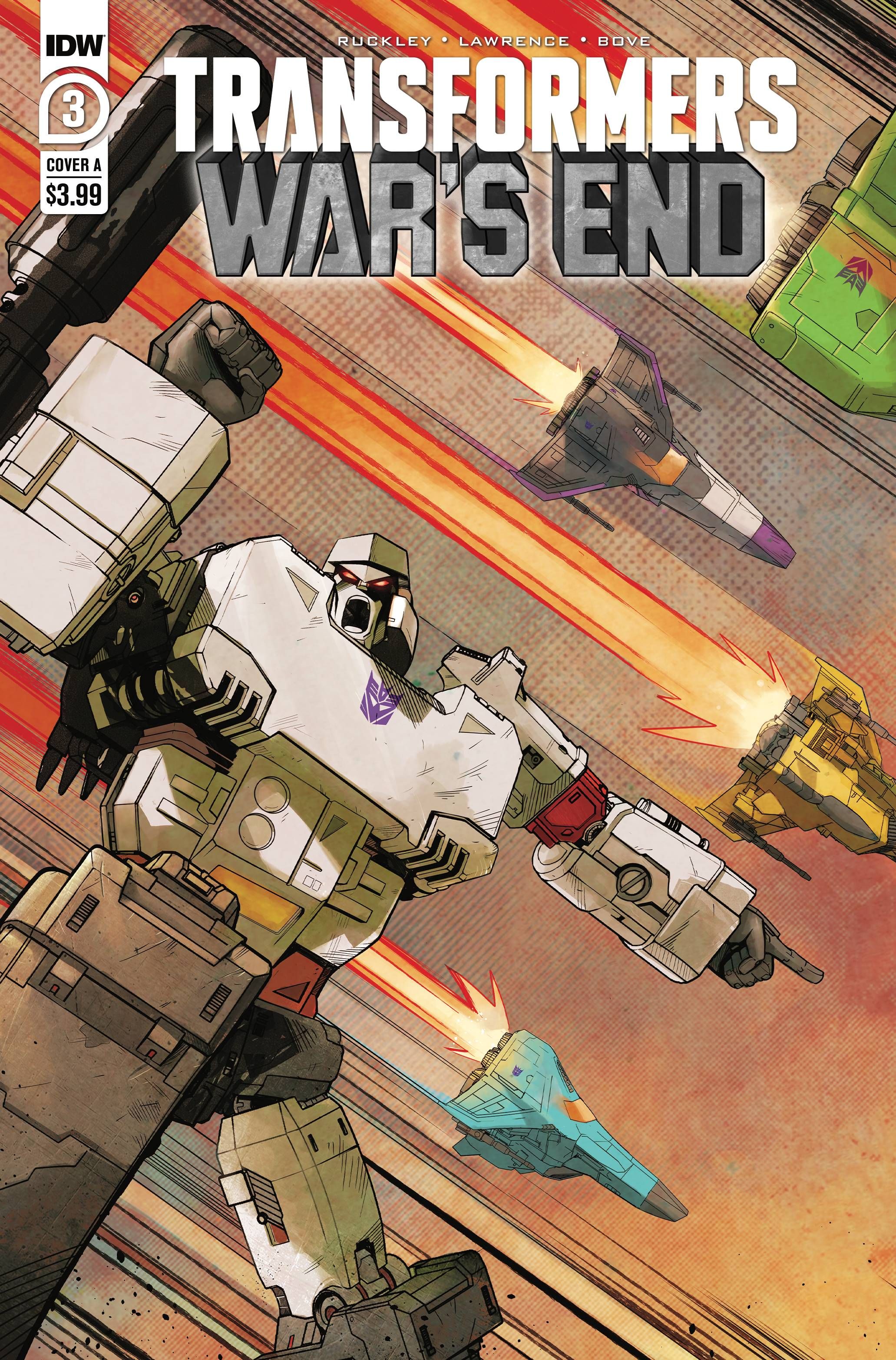 Transformers: War's End #3 Comic