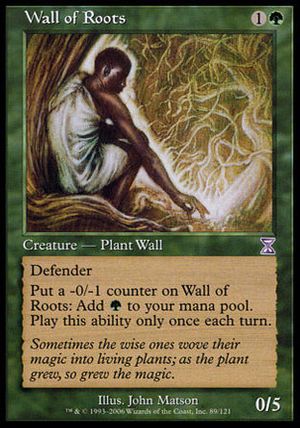 Wall of Roots (Time Spiral)