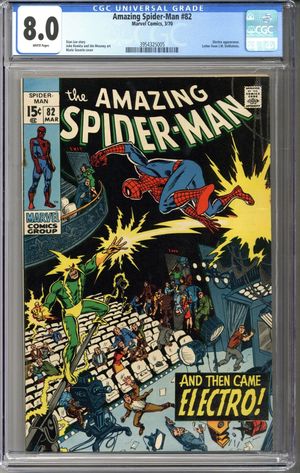 珍品 Amazing spider man #82 CGC アメコミ マーベル
