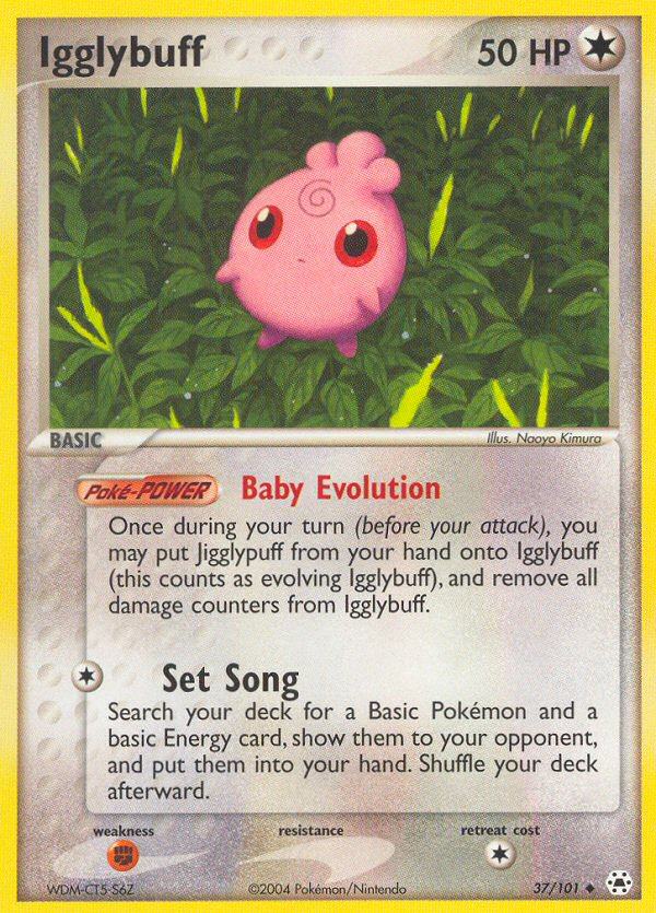 Igglybuff (37/101) - Hidden Legends Pokémon Card