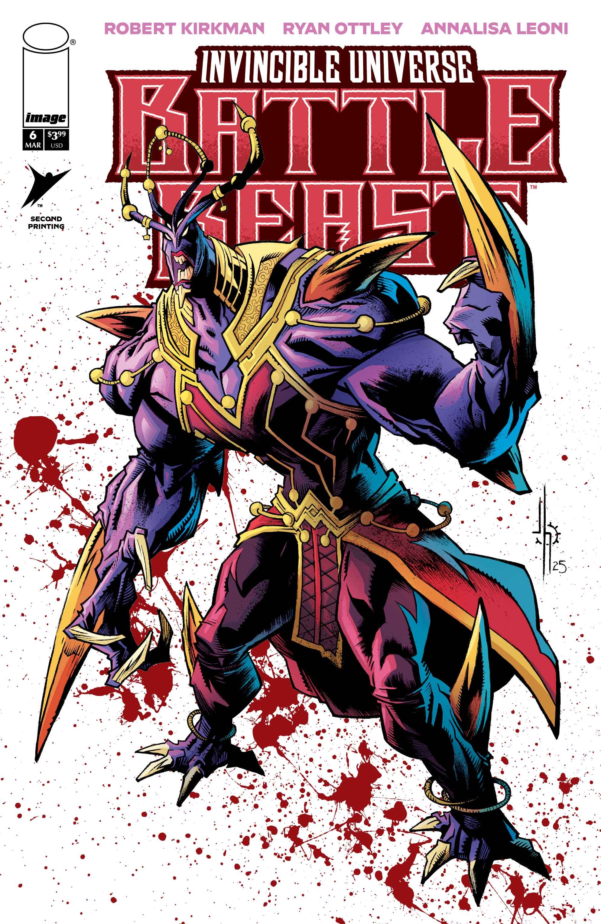 Invincible Universe: Battle Beast #6 (2nd Ptg) Comic
