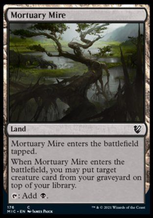 Mortuary Mire (Innistrad Midnight Hunt Commander Decks) Trading Card