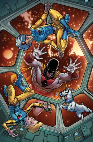 Space Ghost / Jonny Quest: Space Quest #4 (Cvr I Inc 1:10 Chad Hardin Virgin Variant)