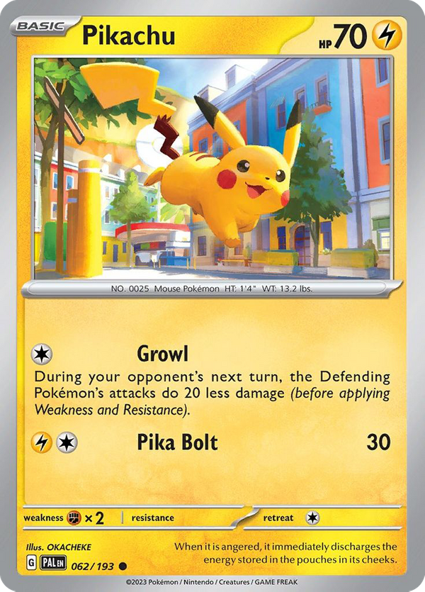 Pikachu (62/193) - Paldea Evolved