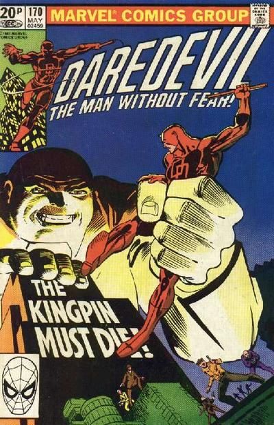 Daredevil #170 Comic