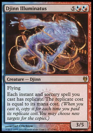 Djinn Illuminatus (Izzet vs. Golgari) Trading Card