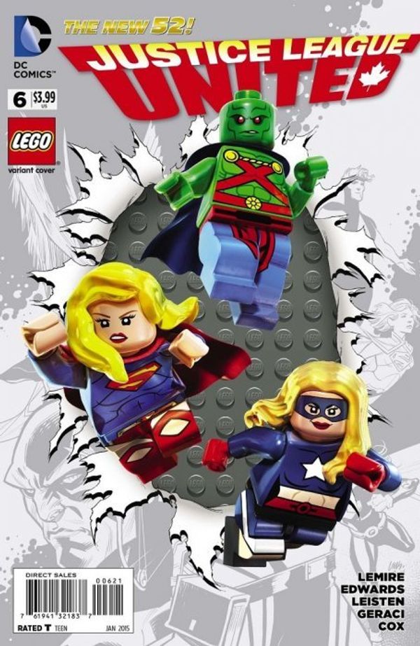 Justice League United #6 (Lego Variant Ed)