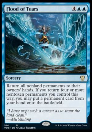 Flood of Tears (Innistrad Crimson Vow Commander Decks)