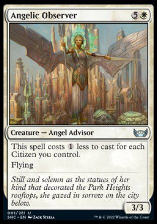 Angelic Observer (Streets of New Capenna) Trading Card