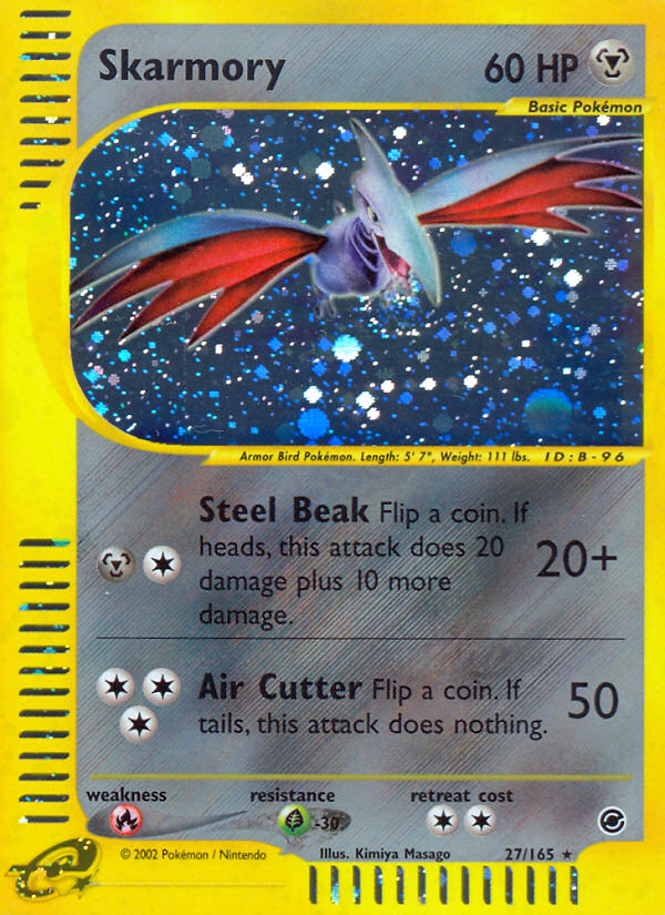 Skarmory (27/165) - Expedition Base Set Pokémon Card