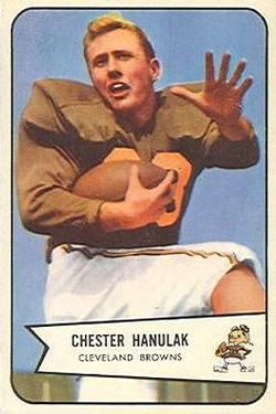 Chester Hanulak 1954 Bowman #90 Sports Card