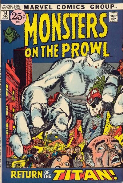 Monsters on the Prowl #14 Comic