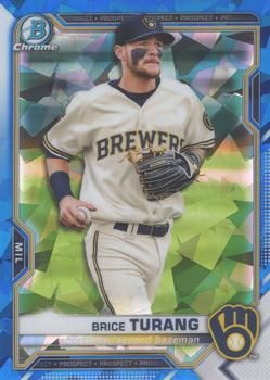 Brice Turang 2021 Bowman Sapphire Edition Baseball #BCP-10 Sports Card