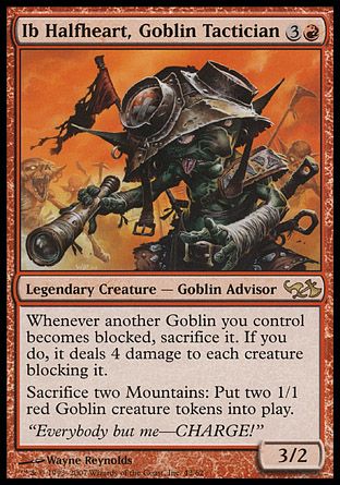 Ib Halfheart, Goblin Tactician (Elves vs. Goblins) Trading Card