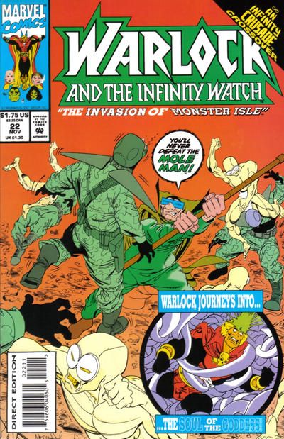 Warlock and the Infinity Watch #22 Comic