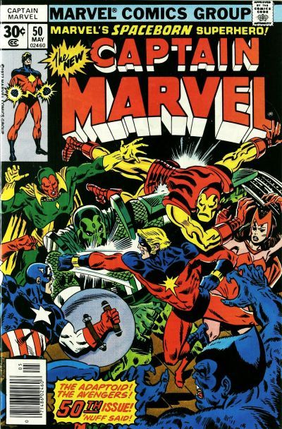 Captain Marvel #50 Comic