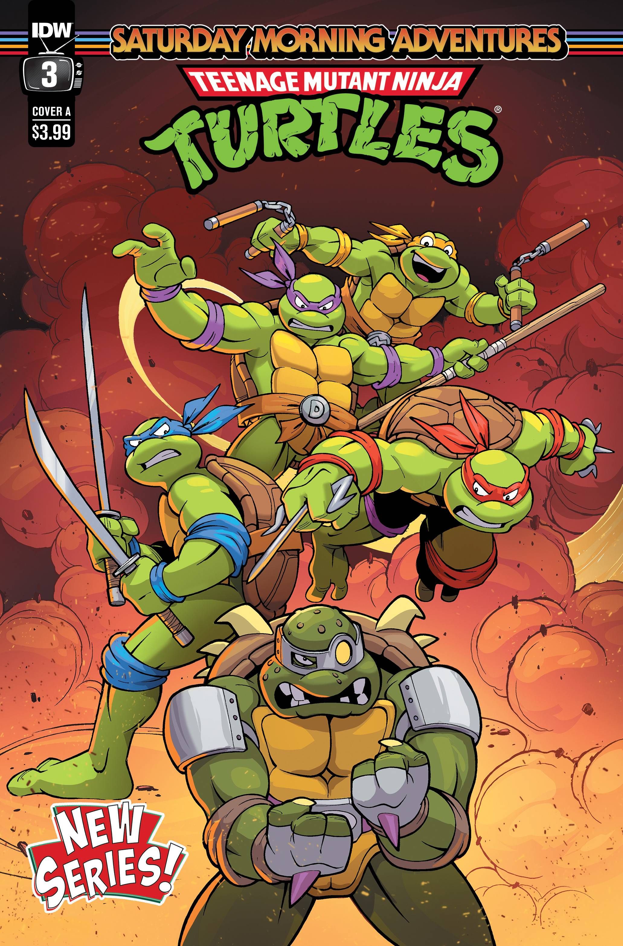 Teenage Mutant Ninja Turtles: Saturday Morning Adventures #3 Comic