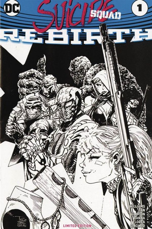 Suicide Squad: Rebirth #1 (Tan Sketch Cover)