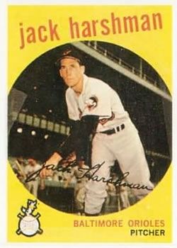 Jack Harshman 1959 Topps #475 Sports Card