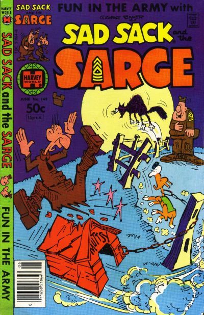Sad Sack And The Sarge #149 Comic