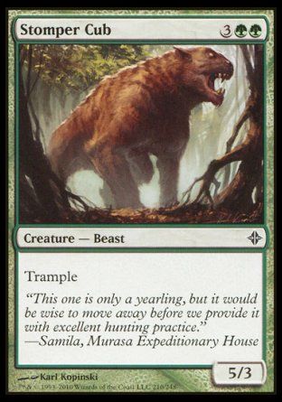 Stomper Cub (Rise of the Eldrazi) Trading Card