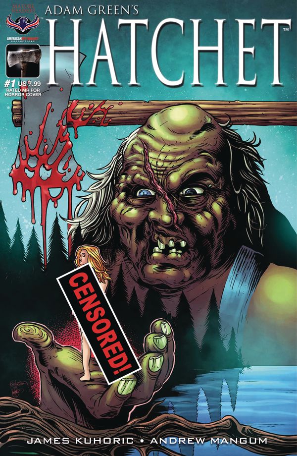 Hatchet #1 (Rated Mr For Horror Ltd Cover Cover)
