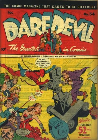 Daredevil Comics #34 Comic