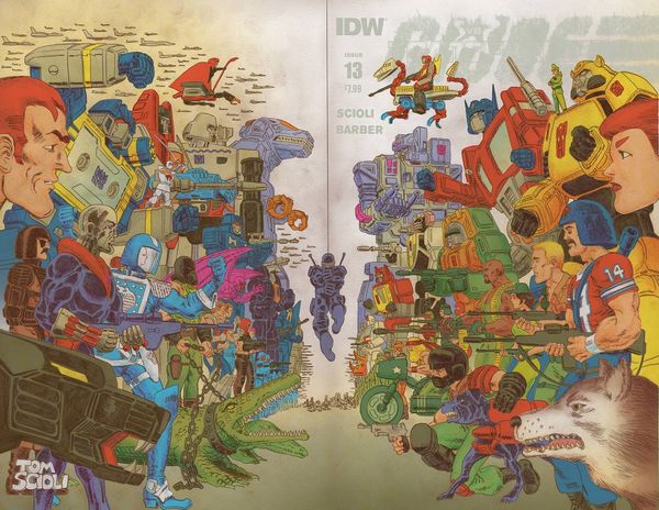 Transformers Vs G.I. Joe #13 (Subscription Variant)