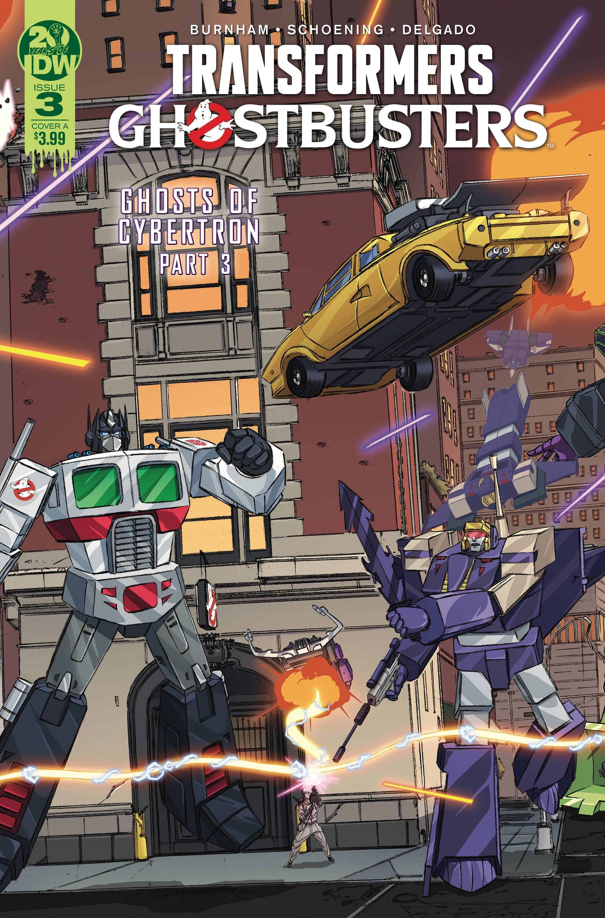 Transformers/Ghostbusters #3 Comic